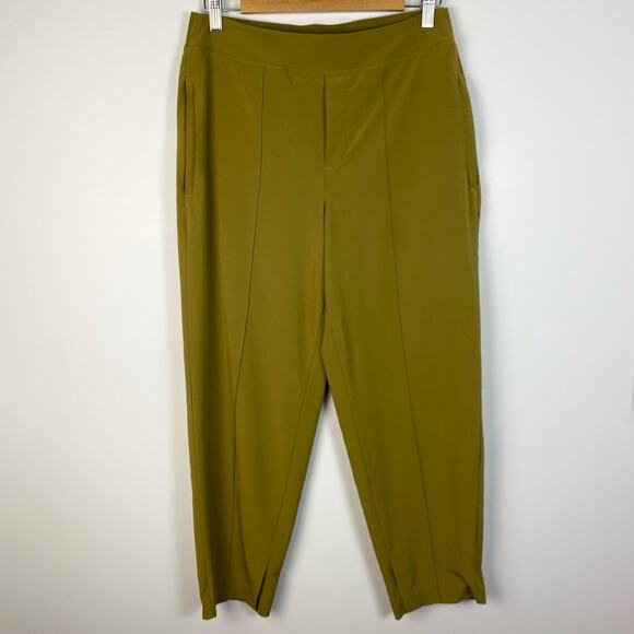 Athleta Green Brooklyn Heights Vienna Slim High Rise Pant Size 8 Petite - Picture 2 of 11